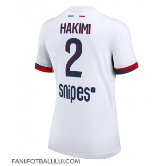 Paris Saint-Germain Achraf Hakimi #2 Tricou Fotbal Replică 2025-26 Femei Deplasare